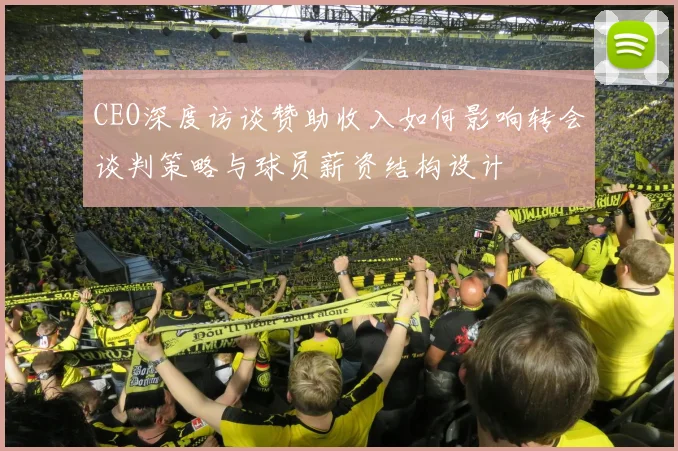 CEO深度访谈赞助收入如何影响转会谈判策略与球员薪资结构设计